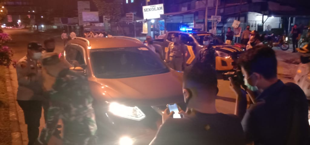  Malam ke-6 PSBB di Pekanbaru, Kapolresta Sebut Masyarakat Sudah Mulai Patuhi Aturan